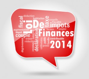 Nuage de mots : Loi de finances 2014